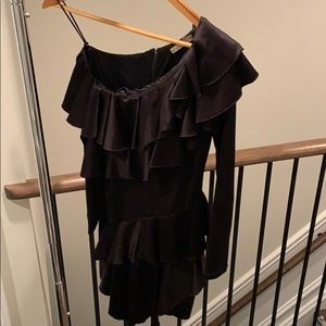 Alice and Olivia black dress